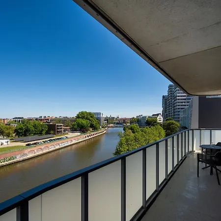 Daire Old Town River With Balcony & Parking By Renters Wroclaw
